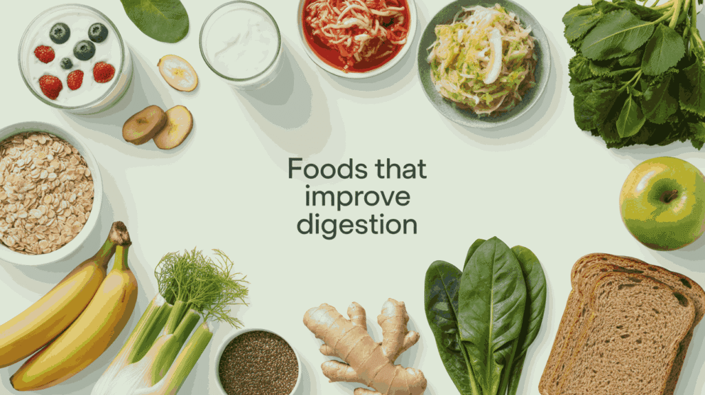 Foods That Improve Digestion Foods That Improve Digestion