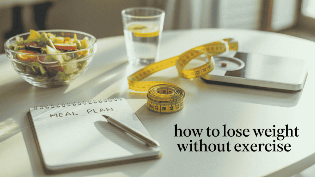 How to Lose Weight Without Exercise